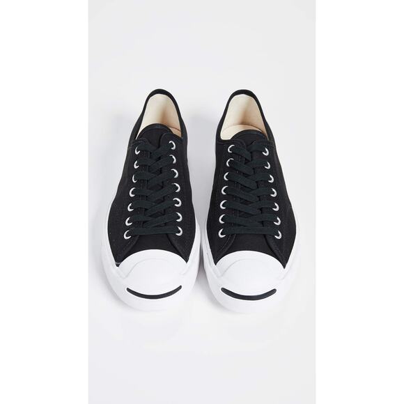 NWT Converse Jack Purcell Canvas Sneakers Black White Size 4.5W/3M - Picture 2 of 6